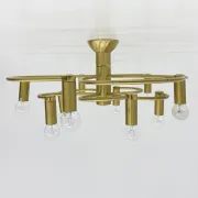Vintage Hufnagel Leuchten ceiling light, 1970s