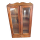 old wooden wall display case