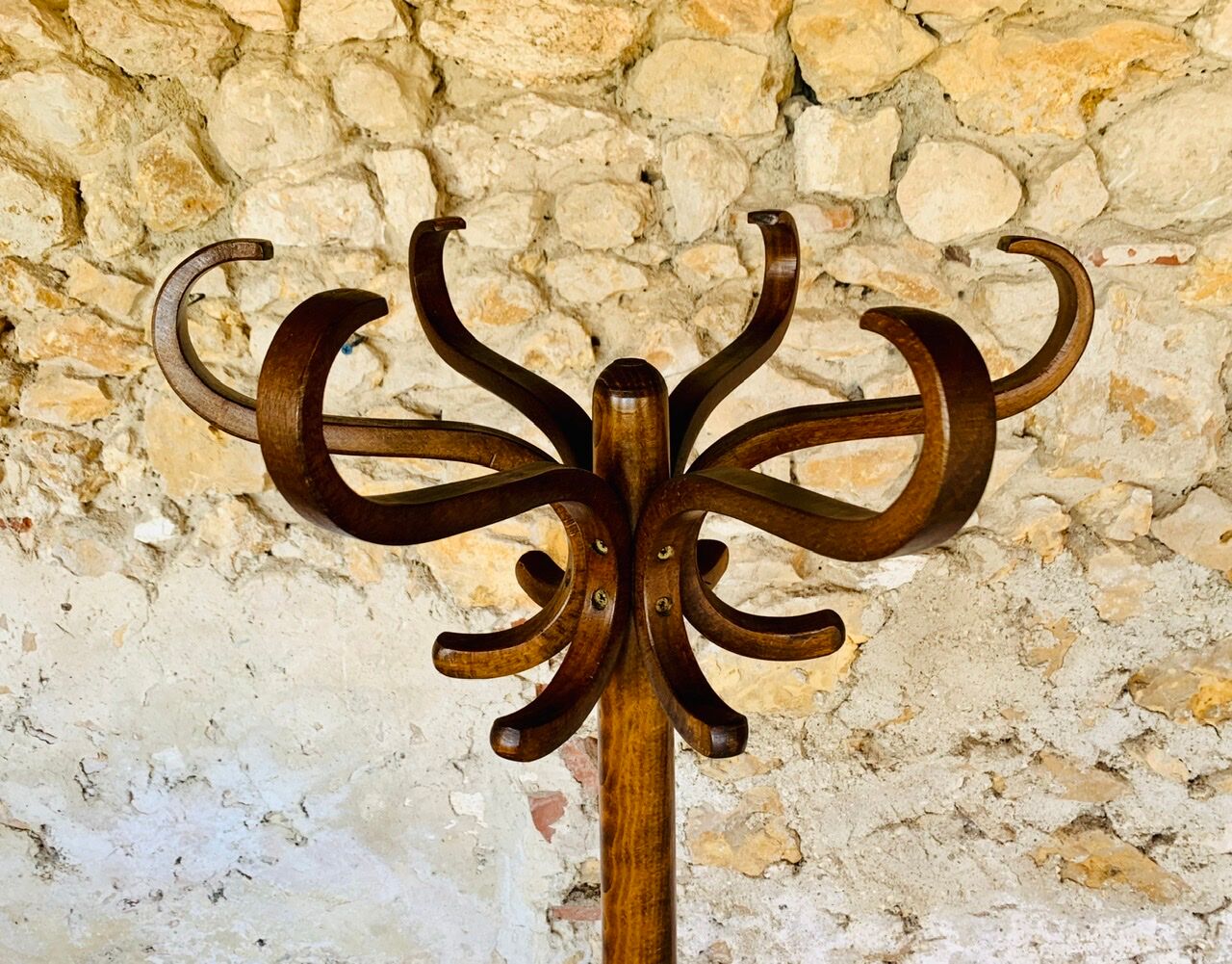 Vintage coat rack, number 198 by Baumann circa 60's