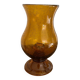 Handmade glass candle holder