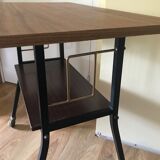 Wooden rolling table