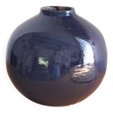 Blue ceramic lamp base