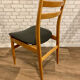 Série de 4 chaises vintages style scandinave