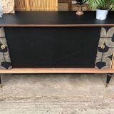 Black vintage sideboard