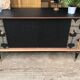 Black vintage sideboard