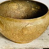 Brass planter
