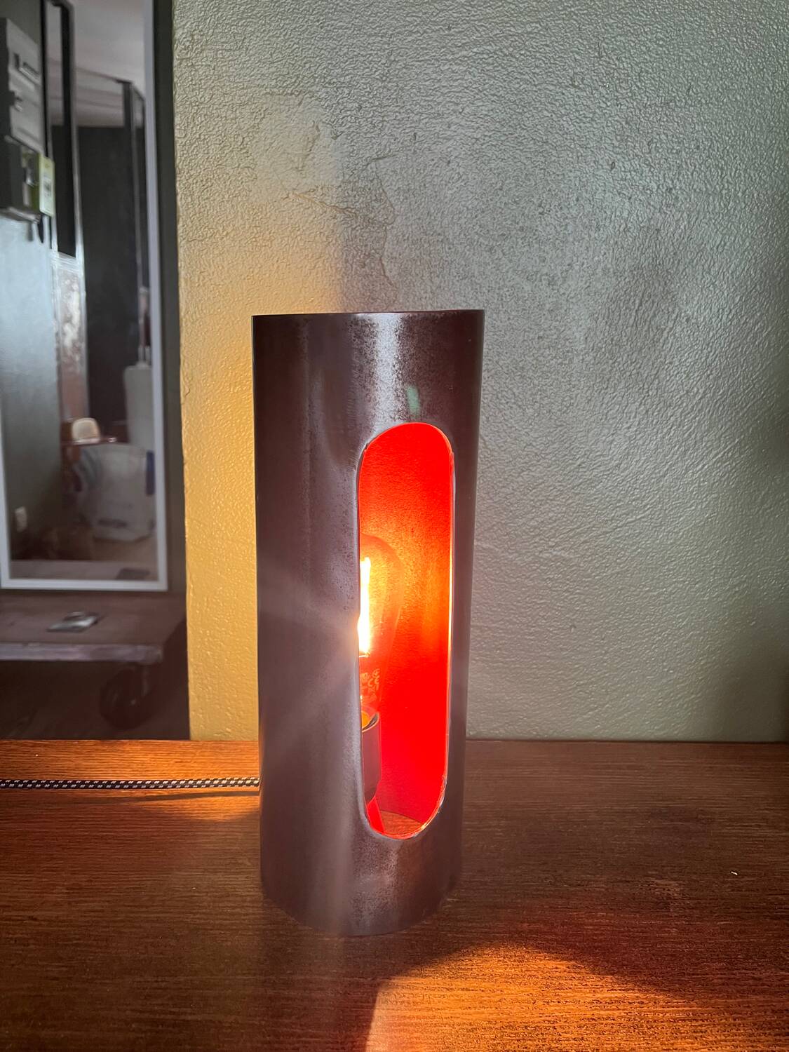 Lampe acier 2