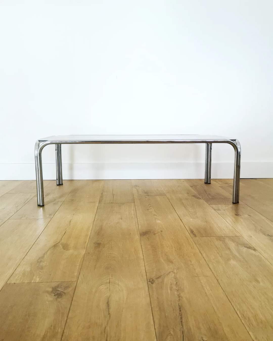 Coffee table 70 in smoked glass