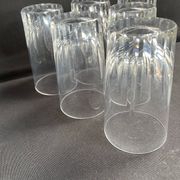 6 Baccarat wine goblets Spear service