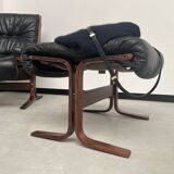 2 "Siesta" armchairs with their ottomans by Ingmar Relling, circa 1970