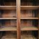 LOUIS XIII CABINET IN DIAMOND-TIP WALNUT 2 DOORS FROM THE 18TH CENTURY