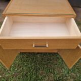 Small vintage oak veneer sideboard from the 1960s