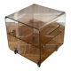 Table basse en Plexiglas fumé