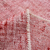 Pale red modern vintage rug