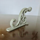 Pair of cast iron hooks nineteenth century