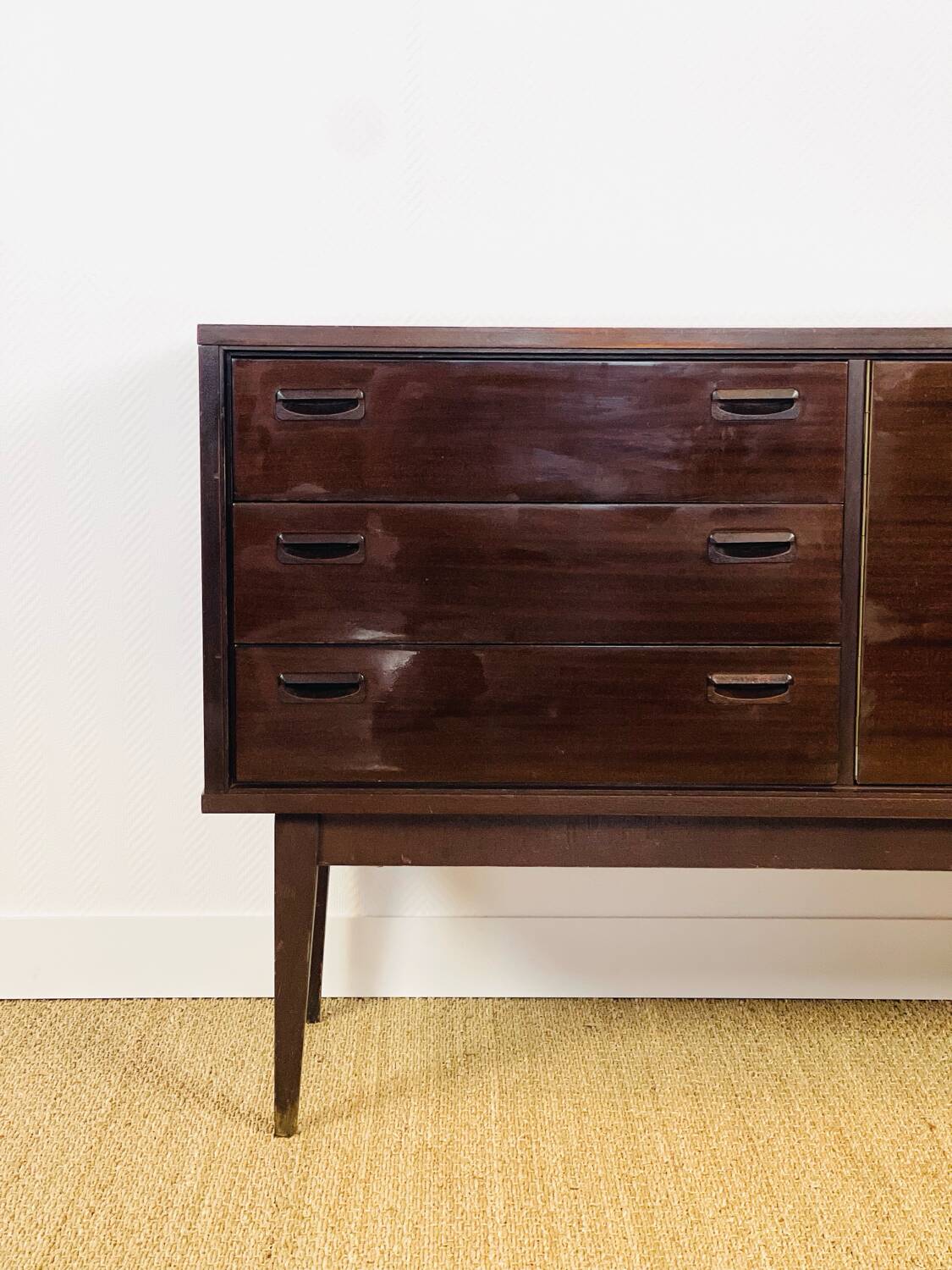 Scandinavian mahogany sideboard 1960