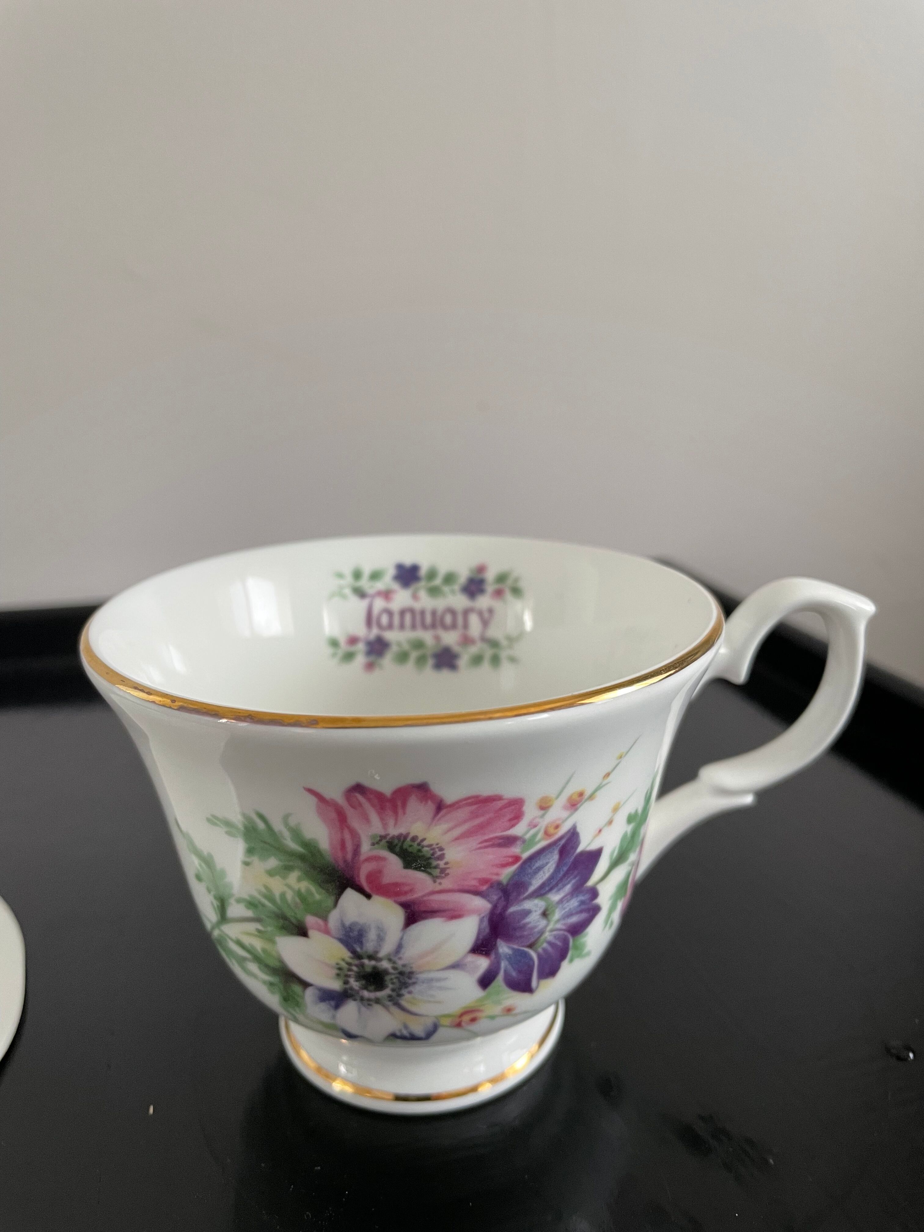 Royal tea cup garden English porcelain