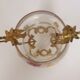 Art Nouveau enamelled glass cup