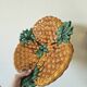 Ceramic Fruit Bowl by Vallauris Vintage 1950s