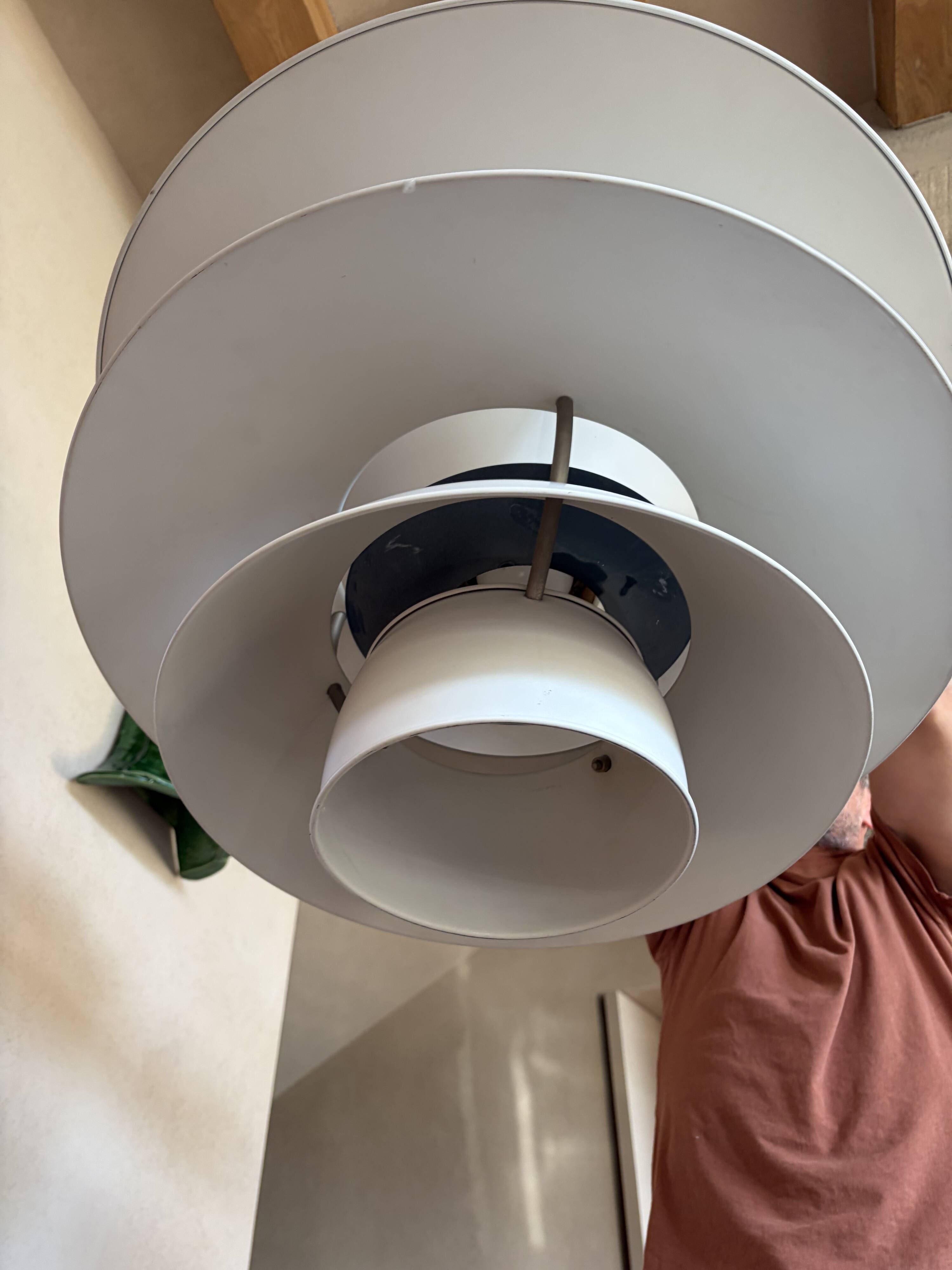 Vintage PH 6 1/2 lamp by Poul Henningsen for Louis Poulsen