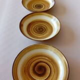 4 Longchamp calotte plates