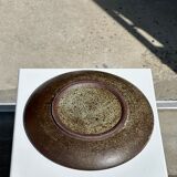 Indonesian green ceramic dish D:26.5