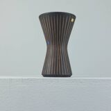 Vintage 1950s studio ceramic vase with sgraffito by Steuler.