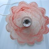Glass hanging lamp