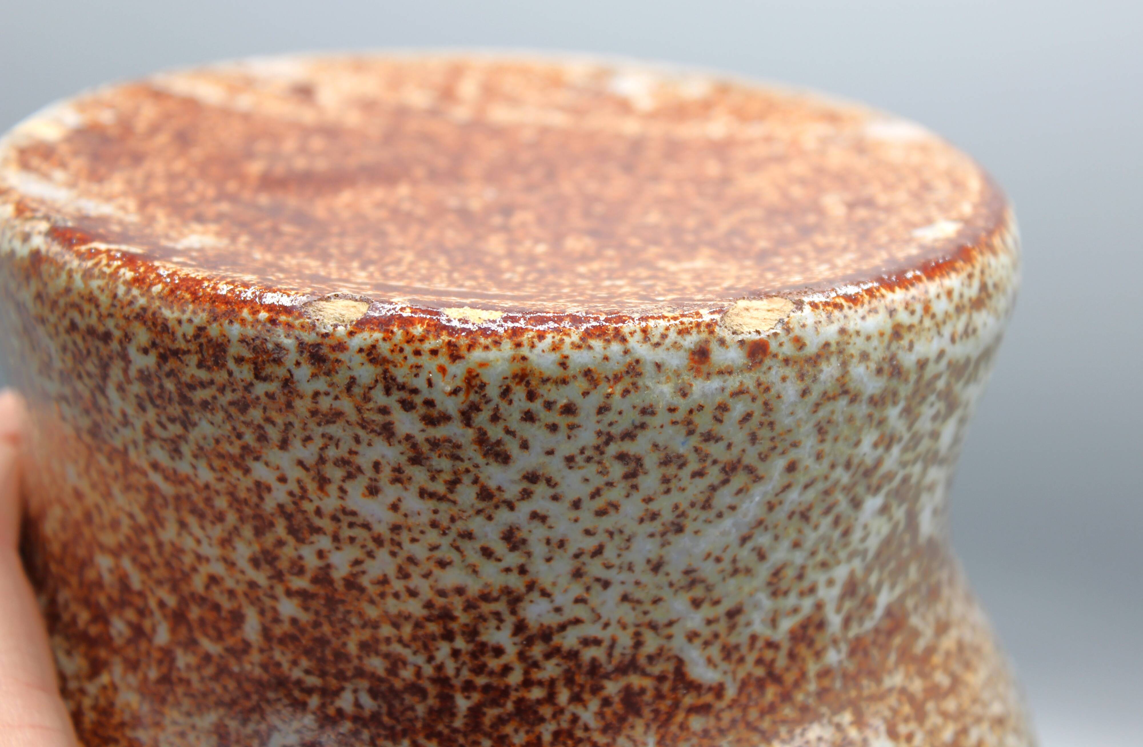 GRAND VASE IN CERAMIC ACCOLAY VINTAGE DESIGN - 30 CM