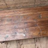 Burmese teak coffee table