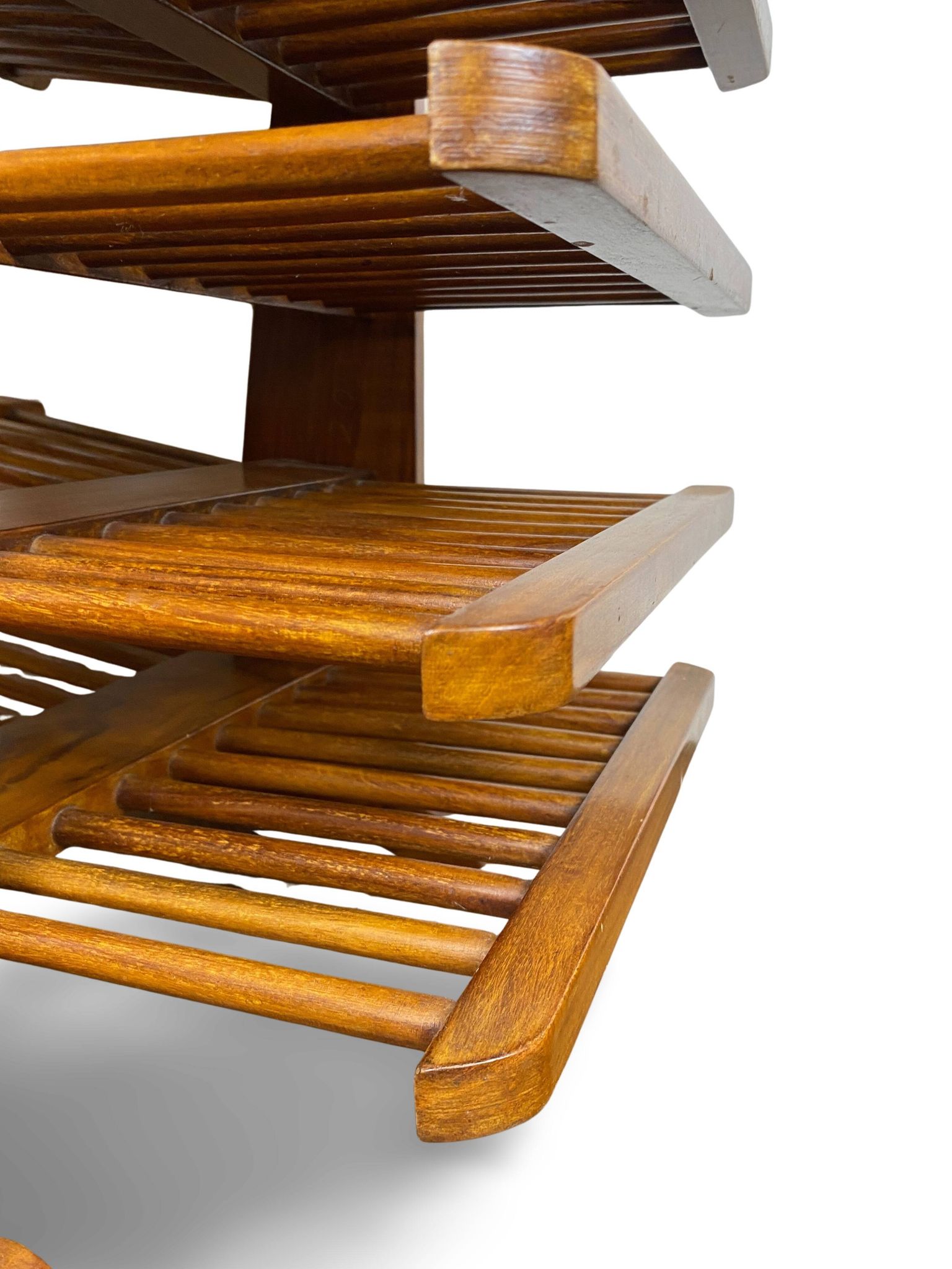 Wooden magazine rack, Circa 1950