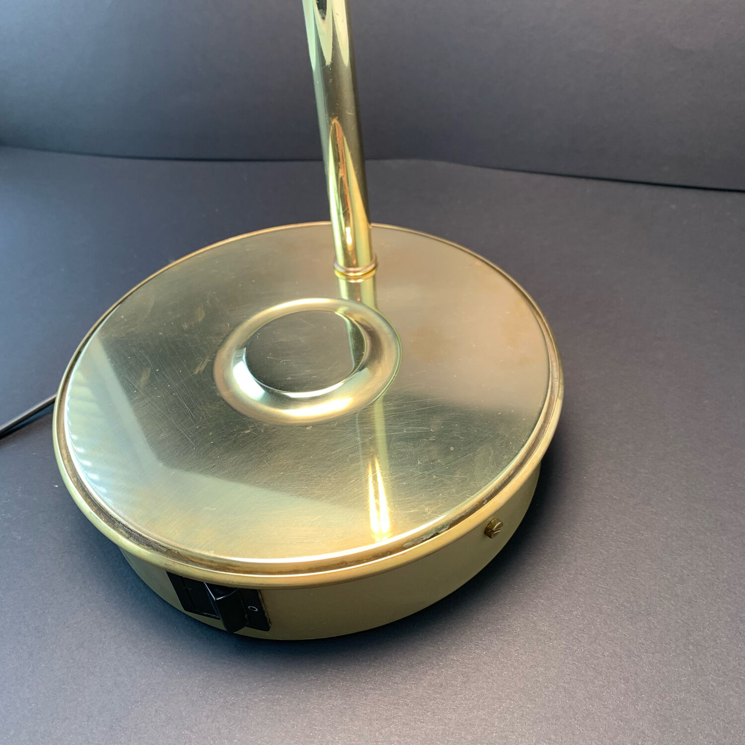 Brass lamp høvik lys jonas hidle denmark 1970 vintage scandinavian design