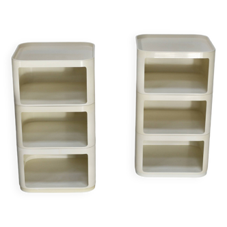 Anna Castelli, Kartell. Modules de rangements, Circa 1970