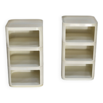 Anna Castelli, Kartell. Modules de rangements, Circa 1970