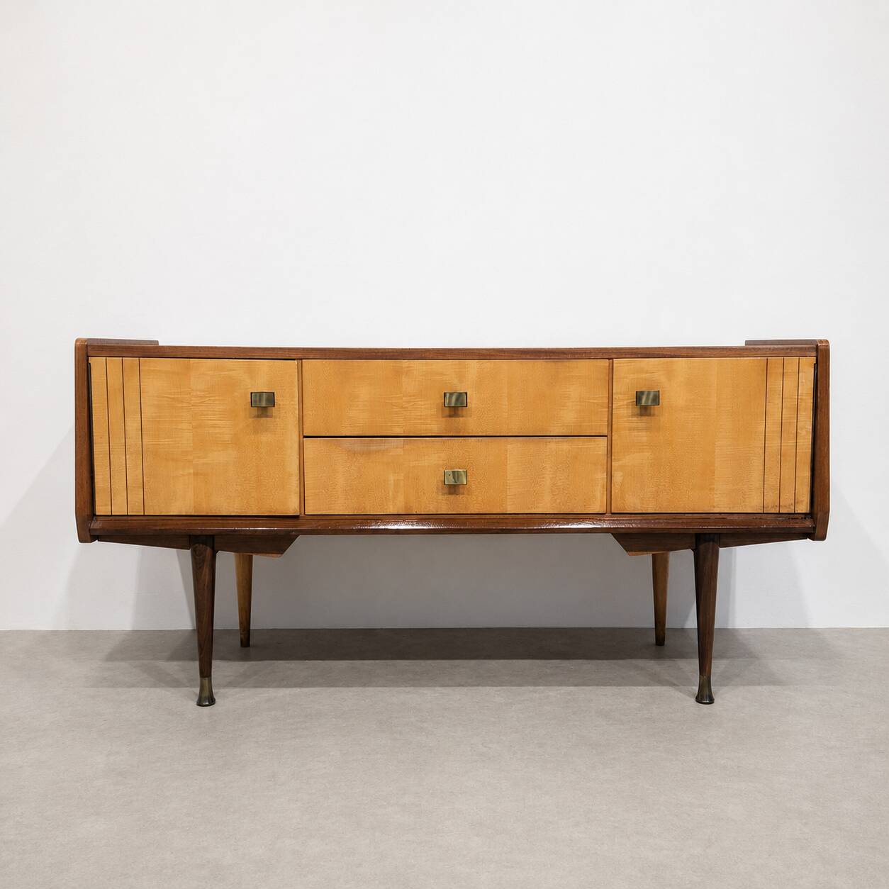 Mid-century bicolour sideboard from the 1960s.