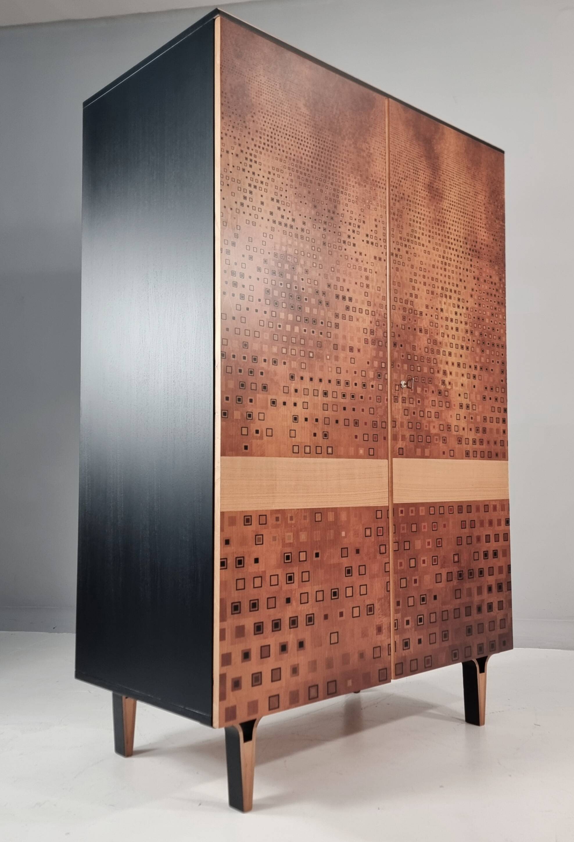 Vintage Wardrobe in Ash, 1970s