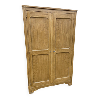 Parisian wardrobe Closet cloakroom wooden workshop Mid-century vintage Scandinavian 1950