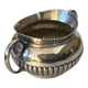 Solid silver sugar bowl - origin Great Britain around 1900