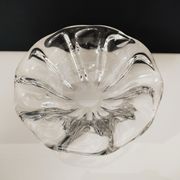 Set of 3 cups including one signed Val Saint Lambert