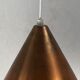 Perforated copper hanging pendant, Nordisk Solar, Denmark