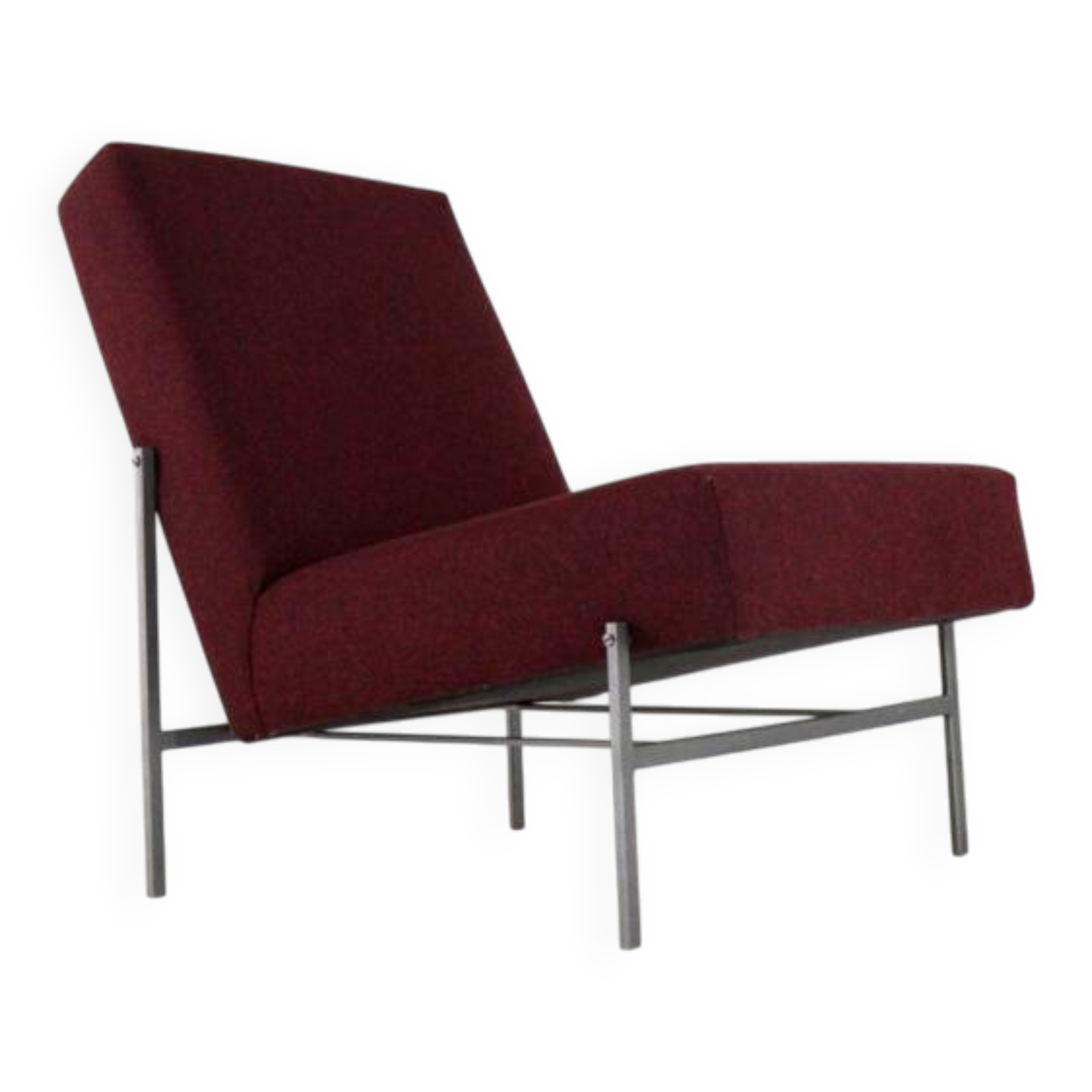 Mid Century Modern Designer minimalist easy chair 'Velp'