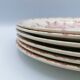 Set of 6 Alma Sarreguemines dessert plates