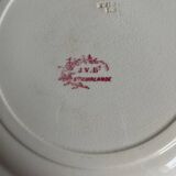 Assiettes Terre de Fer J.Vieillard
