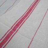 Lot of two old linen towels - Bragard Etiquette in Epinal - circa 1920-1930