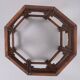 Fabulous Hoshiarpur Anglo Indian brass inlaid hardwood occasional coffee ta