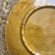 5 assiettes en céramique années 60, style Biot