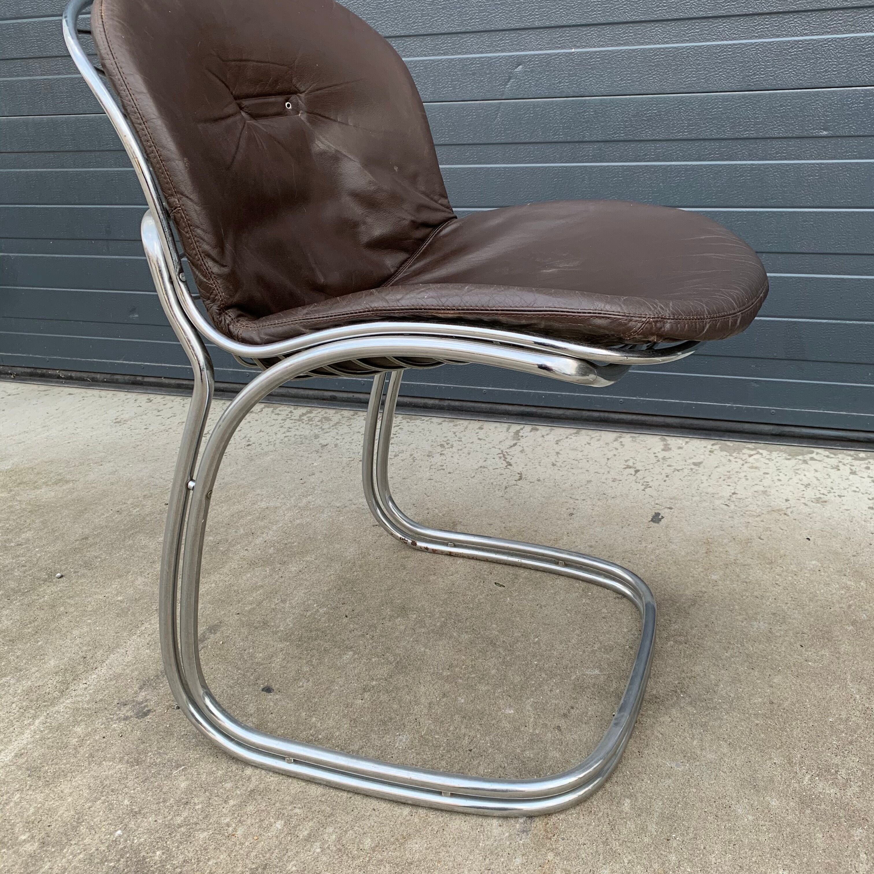 Pair of chairs Gastone Rinaldi 1970
