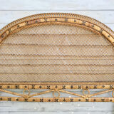 Braided rattan headof