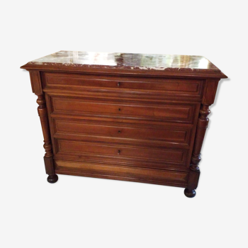 Commode en noyer