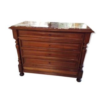 Commode en noyer